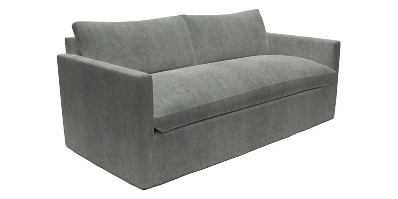 Heyshott 3 Seater Sofa in Two Tone Plain Biscuit
