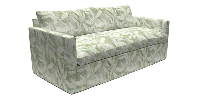 Heyshott 3 Seater Sofa in Two Tone Plain Biscuit. Loose cover option available