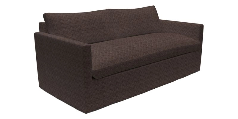 Heyshott 3 Seater Sofa in Two Tone Plain Biscuit. Loose cover option available