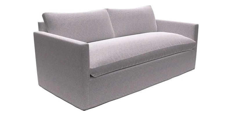 Heyshott 3 Seater Sofa in Two Tone Plain Biscuit