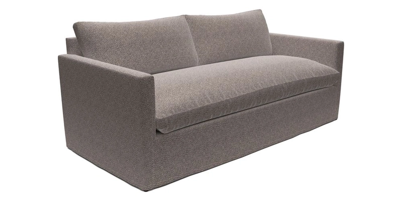 Heyshott 3 Seater Sofa in Two Tone Plain Biscuit. Loose cover option available