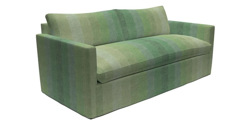 Heyshott 3 Seater Sofa in Two Tone Plain Biscuit. Loose cover option available