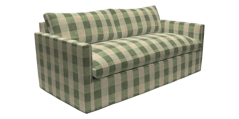 Heyshott 3 Seater Sofa in Two Tone Plain Biscuit