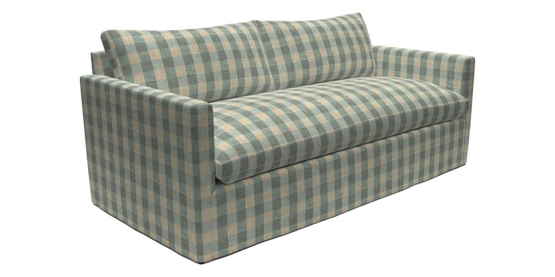 Heyshott 3 Seater Sofa in Two Tone Plain Biscuit