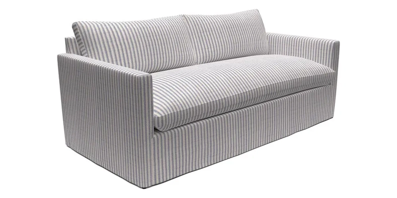 Heyshott 3 Seater Sofa in Two Tone Plain Biscuit. Loose cover option available