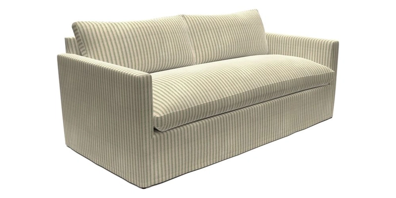 Heyshott 3 Seater Sofa in Two Tone Plain Biscuit