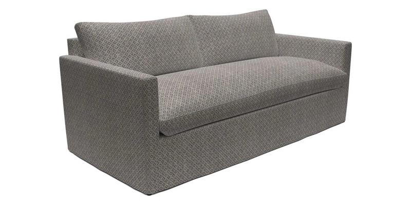 Heyshott 3 Seater Sofa in Two Tone Plain Biscuit. Loose cover option available