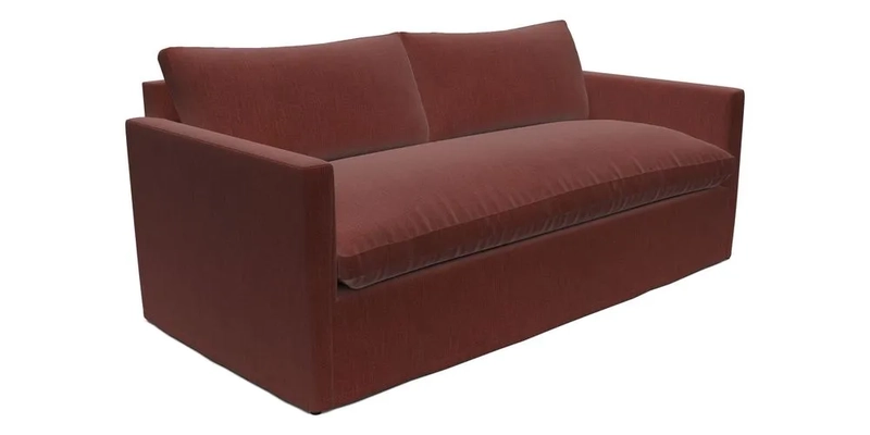 Heyshott 3 Seater Sofa in Two Tone Plain Biscuit