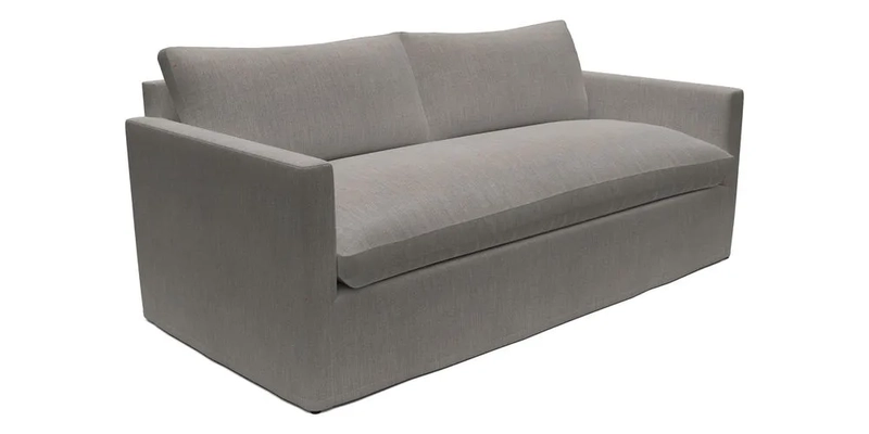 Heyshott 3 Seater Sofa in Two Tone Plain Biscuit. Loose cover option available