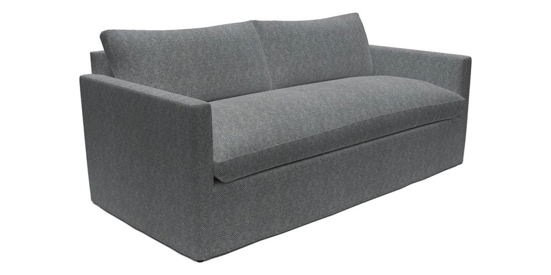 Heyshott 3 Seater Sofa in Two Tone Plain Biscuit. Loose cover option available
