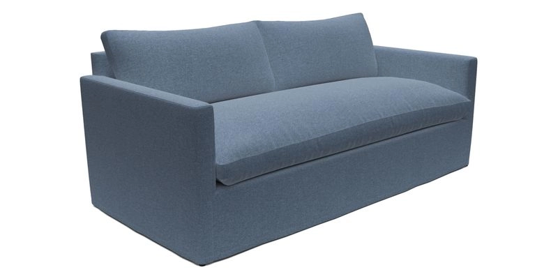 Heyshott 3 Seater Sofa in Two Tone Plain Biscuit. Loose cover option available