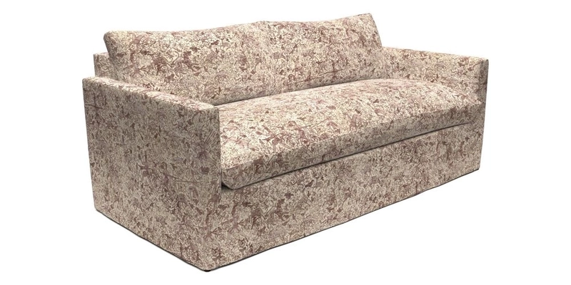 Heyshott 3 Seater Sofa in Two Tone Plain Biscuit