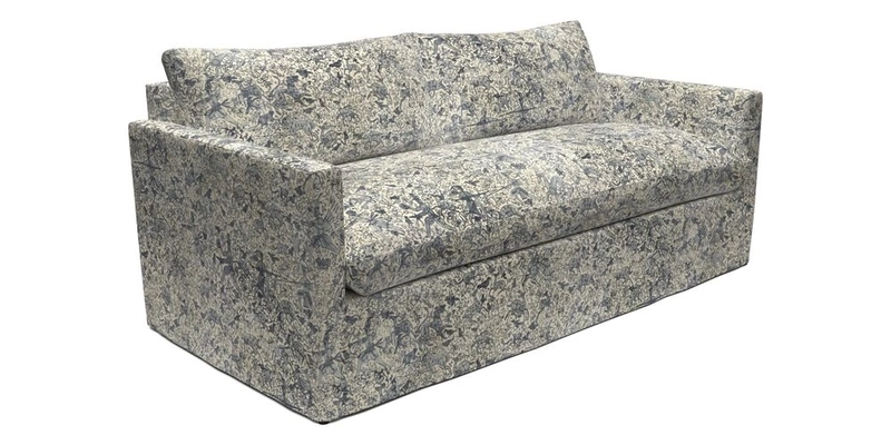 Heyshott 3 Seater Sofa in Two Tone Plain Biscuit