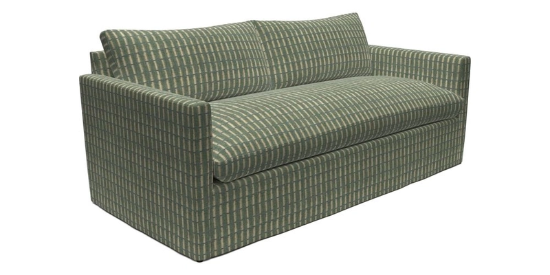 Heyshott 3 Seater Sofa in Two Tone Plain Biscuit