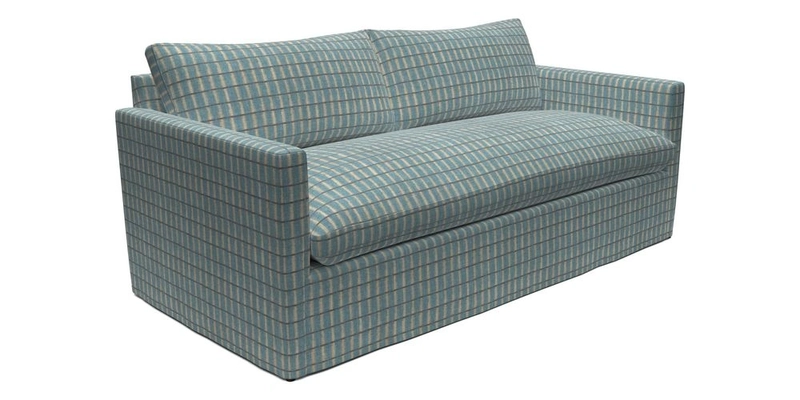 Heyshott 3 Seater Sofa in Two Tone Plain Biscuit
