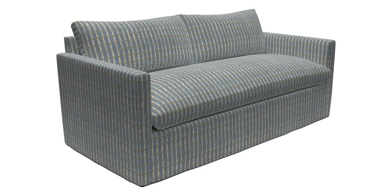 Heyshott 3 Seater Sofa in Two Tone Plain Biscuit. Loose cover option available