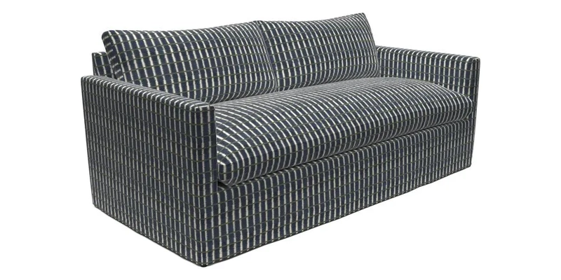 Heyshott 3 Seater Sofa in Two Tone Plain Biscuit