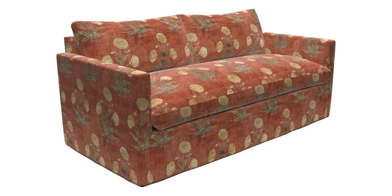 Heyshott 3 Seater Sofa in Two Tone Plain Biscuit. Loose cover option available