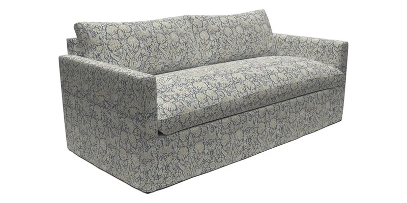 Heyshott 3 Seater Sofa in Two Tone Plain Biscuit