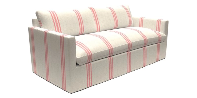 Heyshott 3 Seater Sofa in Two Tone Plain Biscuit