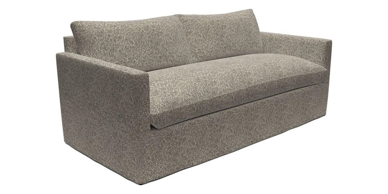 Heyshott 3 Seater Sofa in Two Tone Plain Biscuit