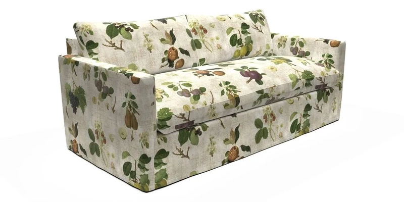 Heyshott 3 Seater Sofa in Two Tone Plain Biscuit