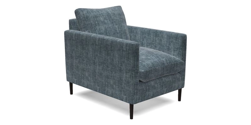 Heyshott Chair in Two Tone Plain Biscuit. Loose cover option available