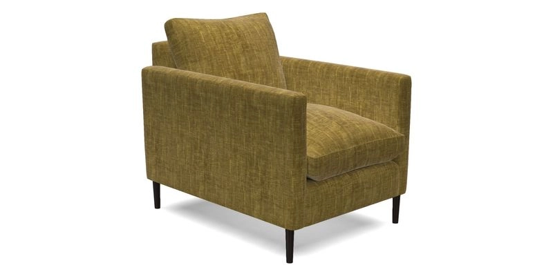 Heyshott Chair in Two Tone Plain Biscuit. Loose cover option available