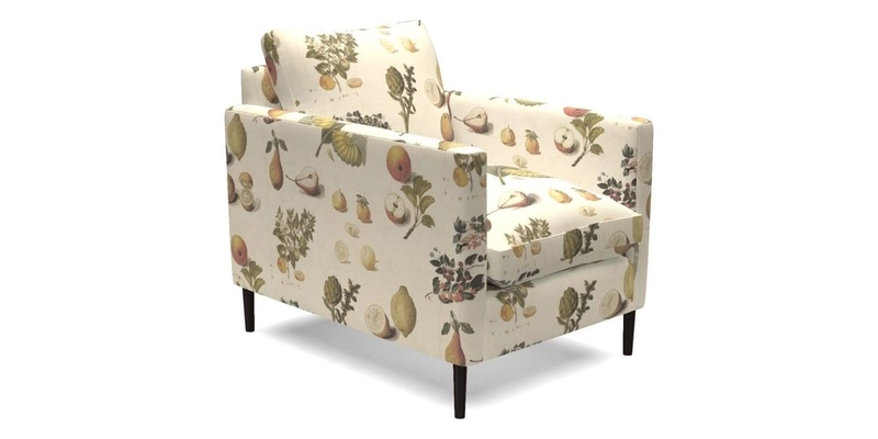 Heyshott Chair in Two Tone Plain Biscuit. Loose cover option available