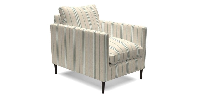 Heyshott Chair in Two Tone Plain Biscuit. Loose cover option available
