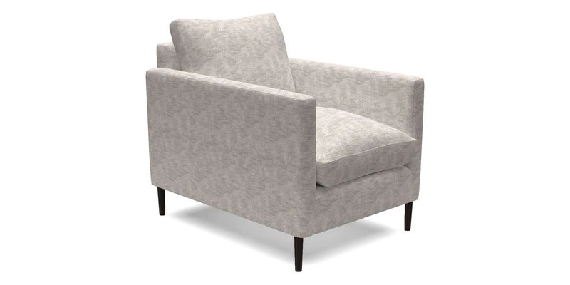 Heyshott Chair in Two Tone Plain Biscuit. Loose cover option available