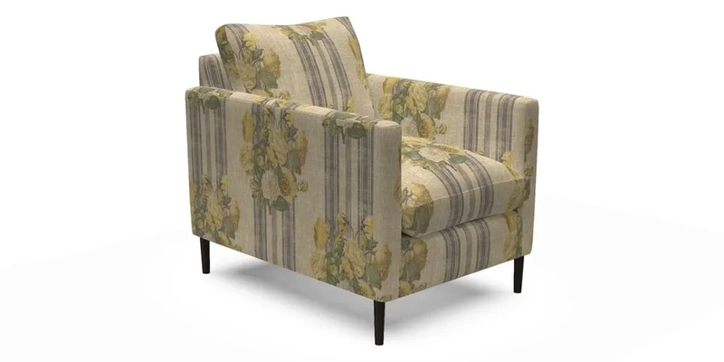 Heyshott Chair in Two Tone Plain Biscuit. Loose cover option available