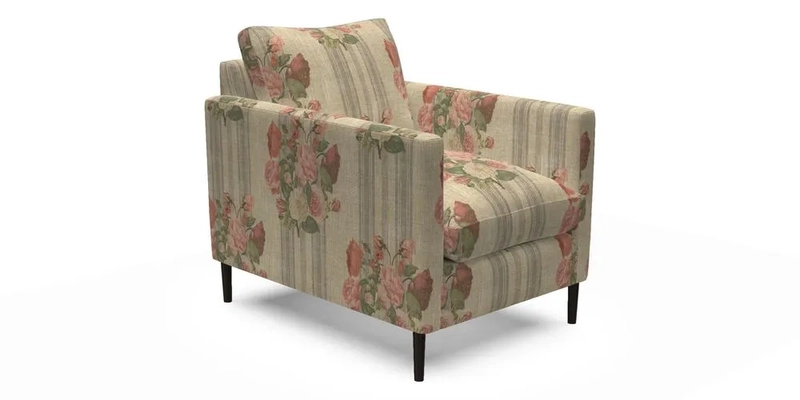 Heyshott Chair in Two Tone Plain Biscuit