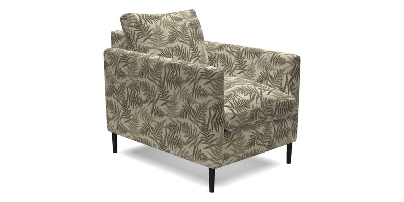 Heyshott Chair in Two Tone Plain Biscuit. Loose cover option available