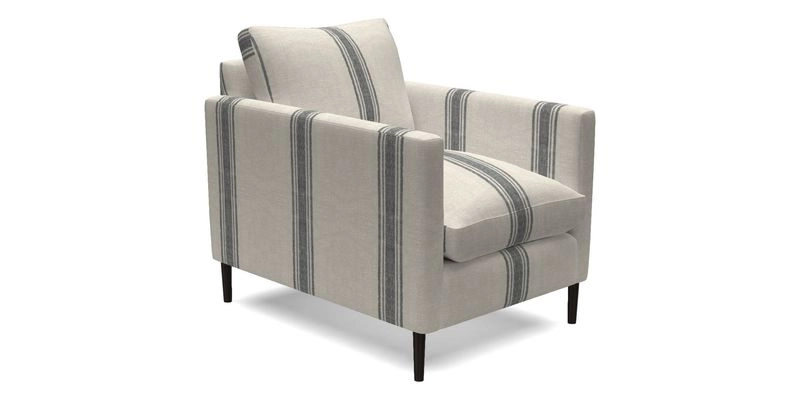 Heyshott Chair in Two Tone Plain Biscuit. Loose cover option available