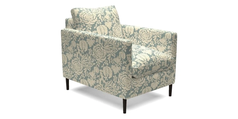 Heyshott Chair in Two Tone Plain Biscuit. Loose cover option available