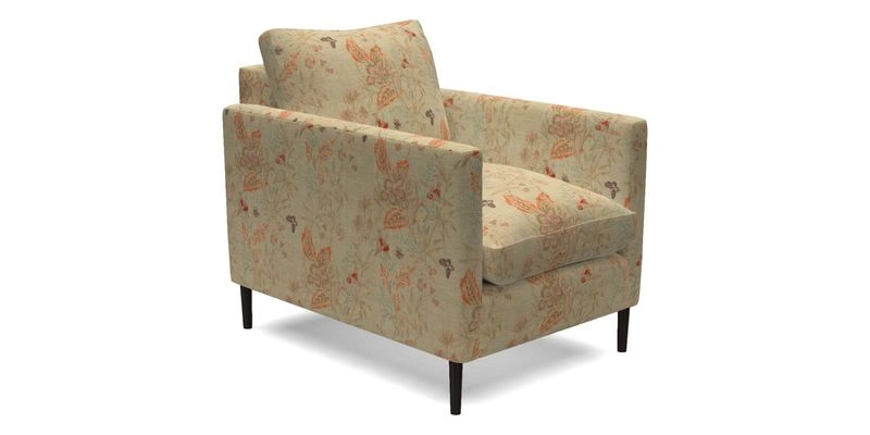 Heyshott Chair in Two Tone Plain Biscuit. Loose cover option available