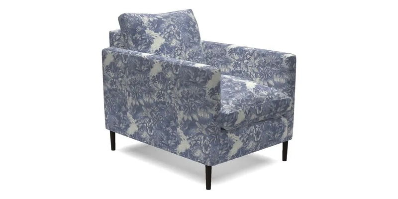 Heyshott Chair in Two Tone Plain Biscuit. Loose cover option available