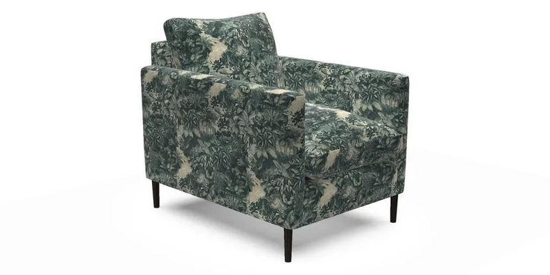 Heyshott Chair in Two Tone Plain Biscuit. Loose cover option available