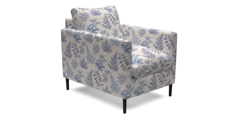 Heyshott Chair in Two Tone Plain Biscuit. Loose cover option available