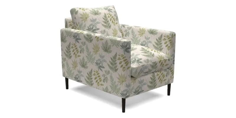 Heyshott Chair in Two Tone Plain Biscuit. Loose cover option available