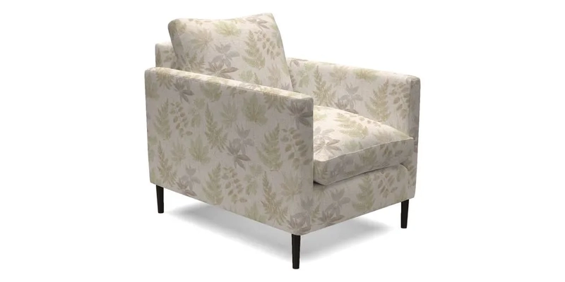 Heyshott Chair in Two Tone Plain Biscuit. Loose cover option available