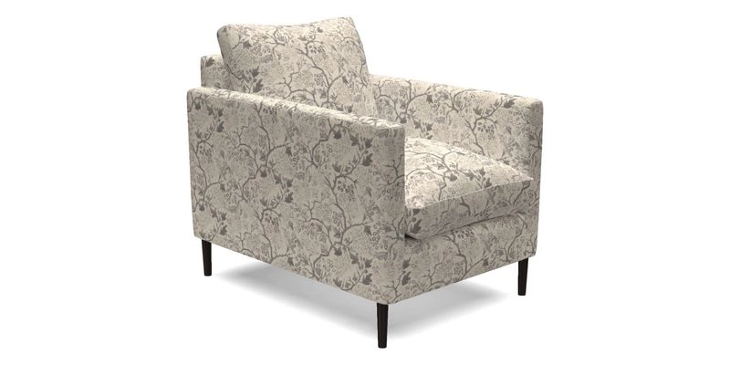 Heyshott Chair in Two Tone Plain Biscuit. Loose cover option available