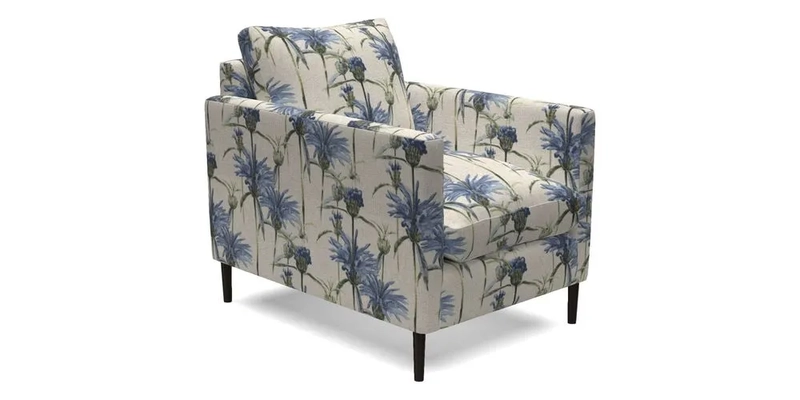 Heyshott Chair in Two Tone Plain Biscuit. Loose cover option available