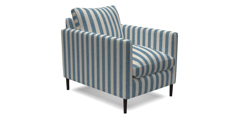 Heyshott Chair in Two Tone Plain Biscuit. Loose cover option available