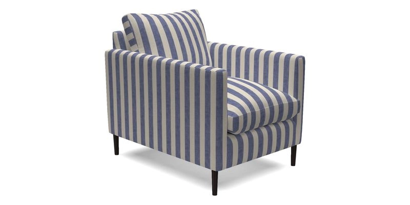 Heyshott Chair in Two Tone Plain Biscuit. Loose cover option available