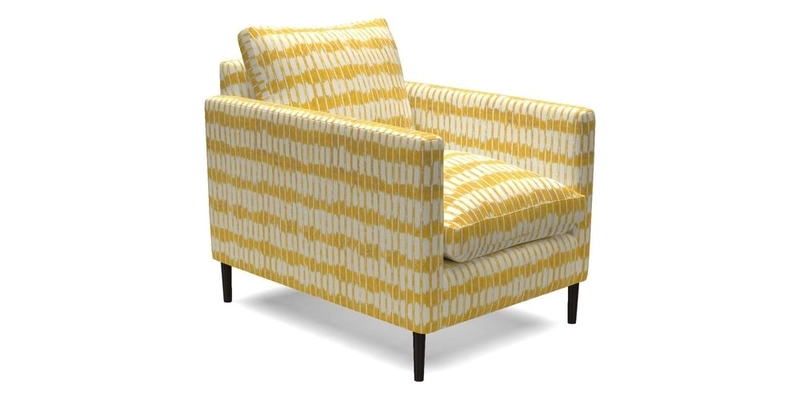 Heyshott Chair in Two Tone Plain Biscuit. Loose cover option available