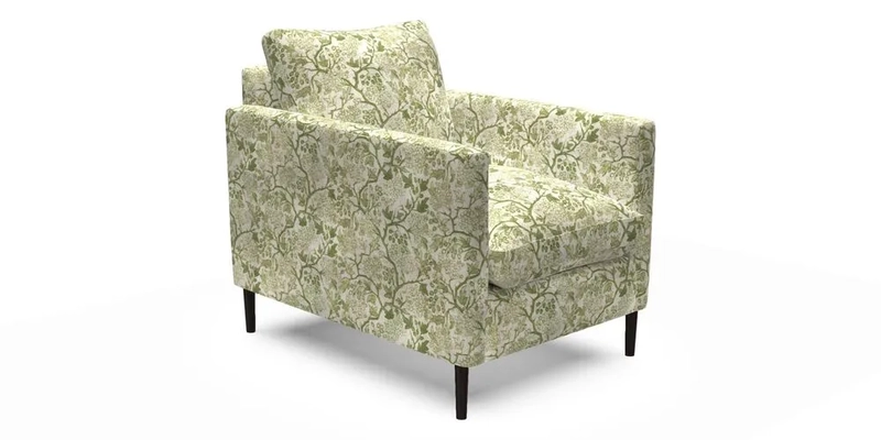 Heyshott Chair in Two Tone Plain Biscuit. Loose cover option available