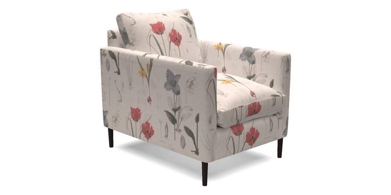 Heyshott Chair in Two Tone Plain Biscuit. Loose cover option available