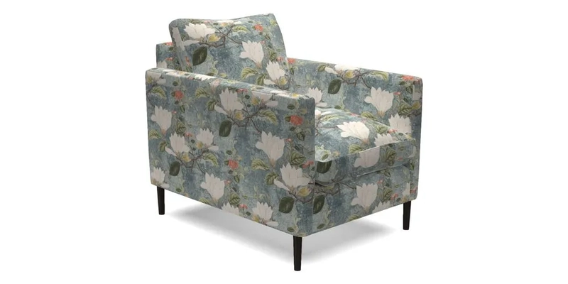 Heyshott Chair in Two Tone Plain Biscuit. Loose cover option available